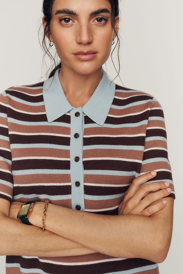 By Anthropologie Pollie Mini Swing Sweater Dress #3