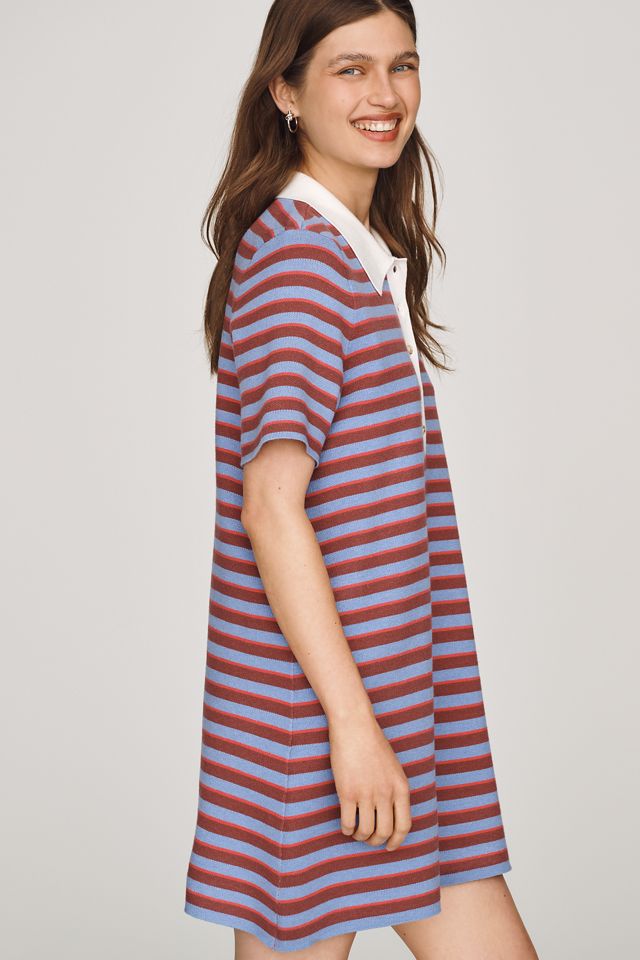 By Anthropologie Pollie Mini Swing Sweater Dress #2