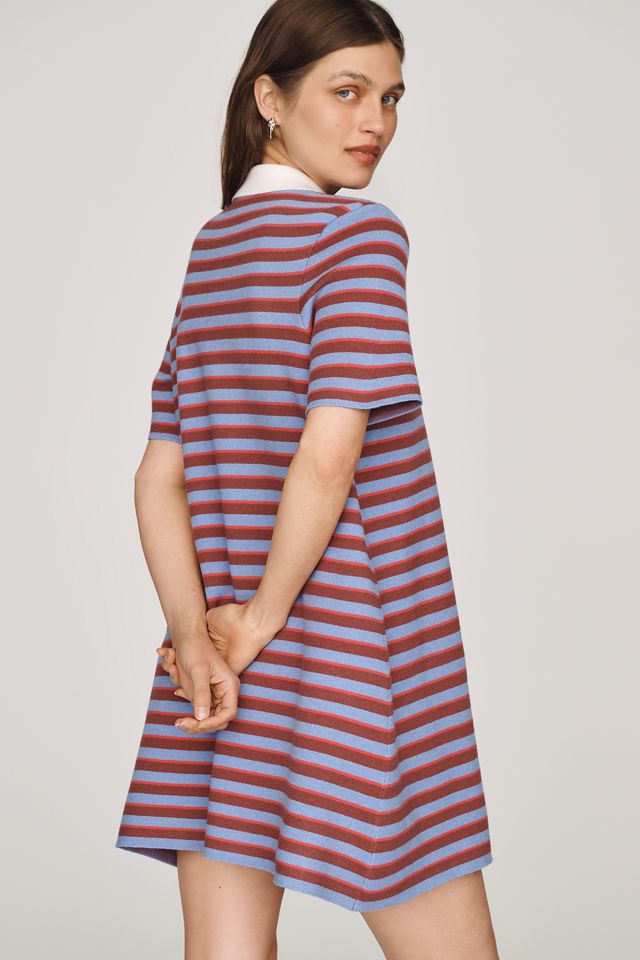 By Anthropologie Pollie Mini Swing Sweater Dress #3