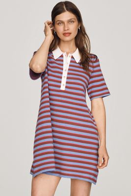 By Anthropologie Pollie Mini Swing Sweater Dress