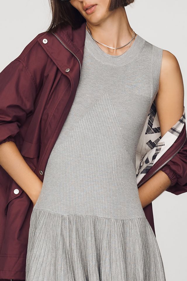 By Anthropologie Drop-Waist Mini Sweater Dress #1