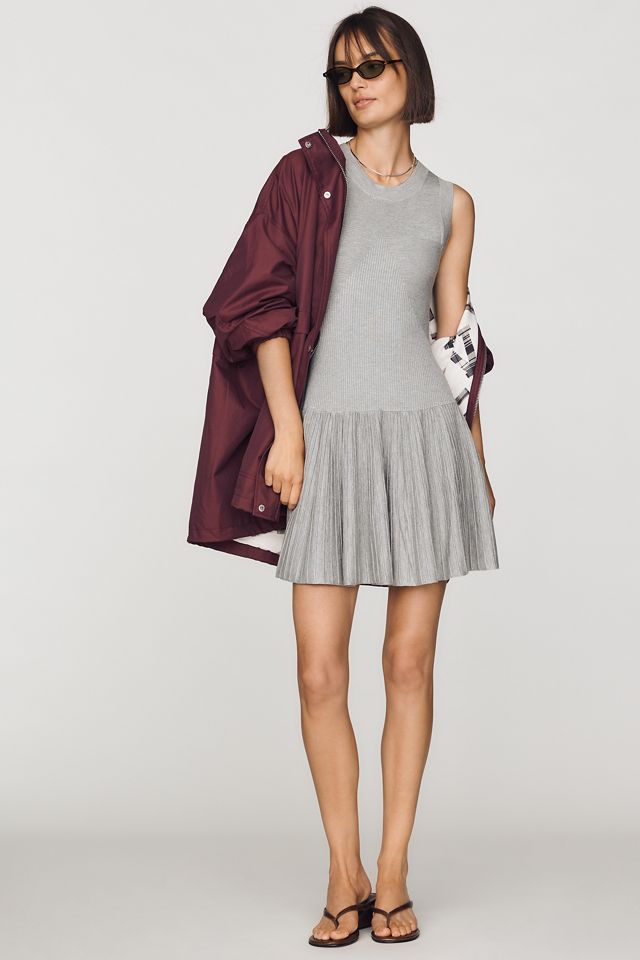 By Anthropologie Drop-Waist Mini Sweater Dress #3