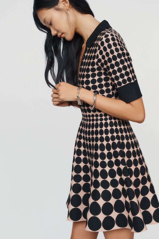 Maeve Polo Knit Mini Dress #1