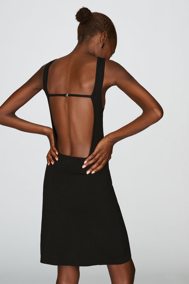 By Anthropologie Open-Back Sweater Mini Dress #1