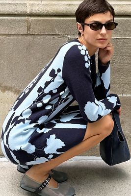 By Anthropologie Sweater Shift Dress