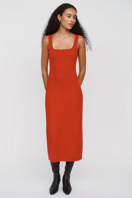 Abito Midi con Schiena Scoperta By Anthropologie