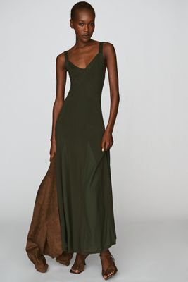 By Anthropologie Godet Ribbed Knitted Dress