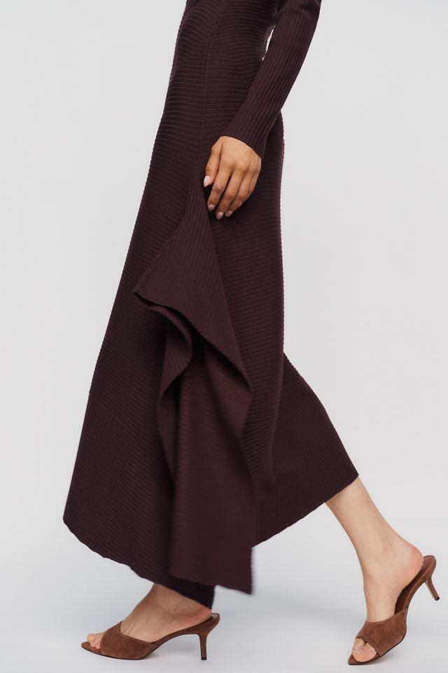 By Anthropologie Asymmetrical Sweater Dress #3