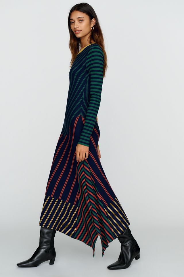 Vestido de Punto Asimétrico By Anthropologie #3