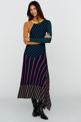 By Anthropologie Asymmetrical Knit Dress