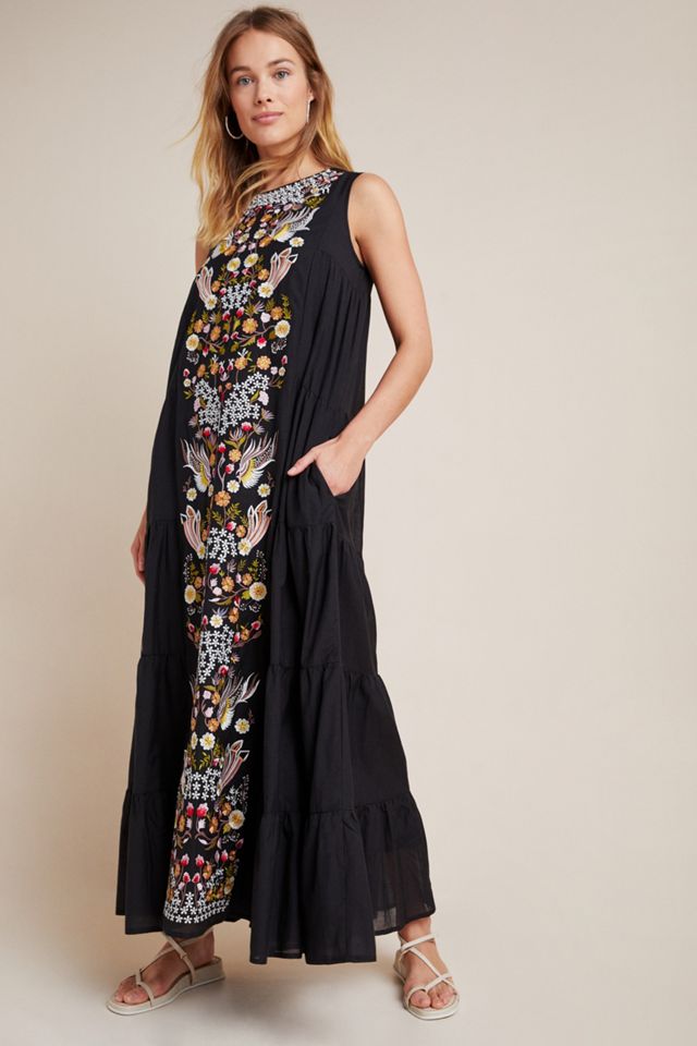 Jacaranda Tiered Maxi Dress #2