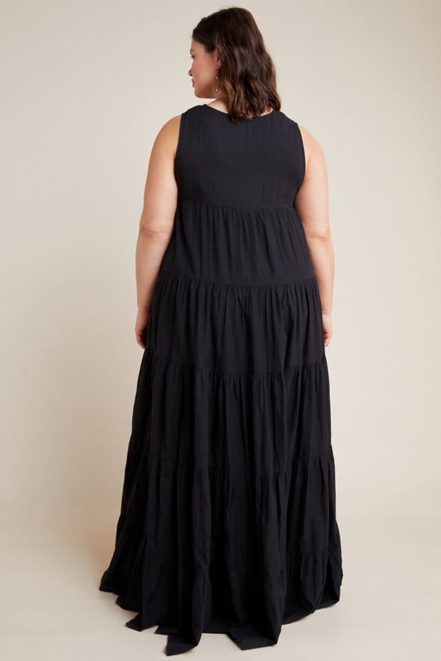 Jacaranda Tiered Maxi Dress #7