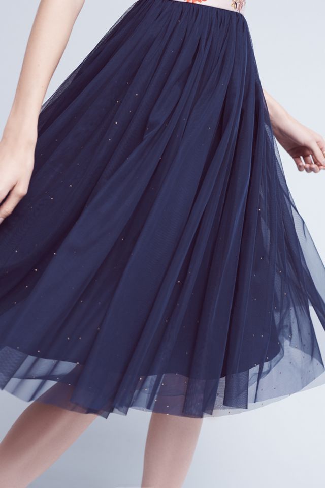 Tulle-Skirted Floral Dress #2