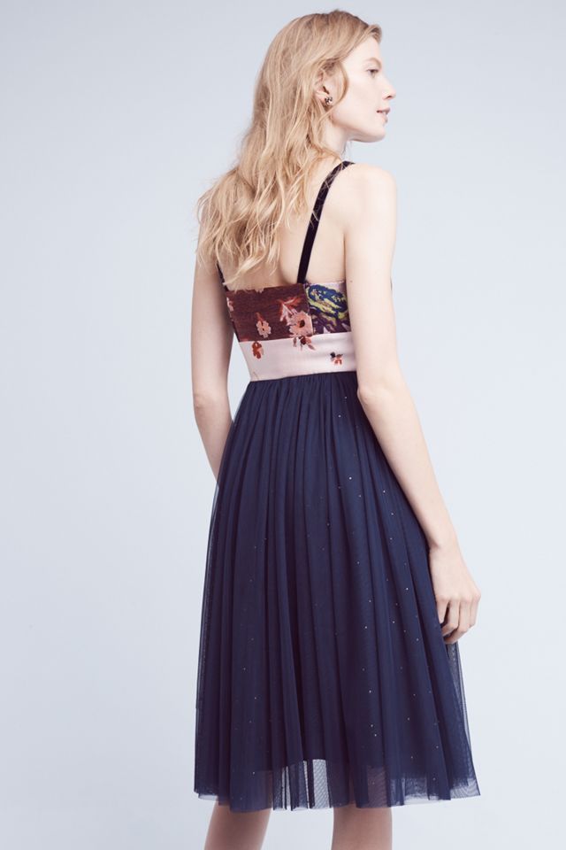 Tulle-Skirted Floral Dress #3