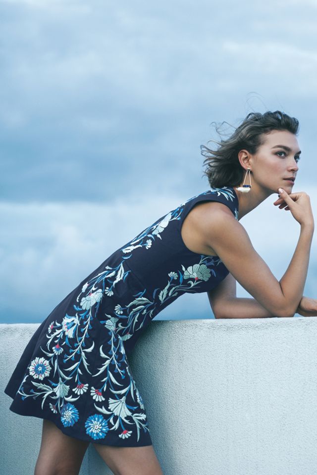 Embroidered Bellflower Dress #1