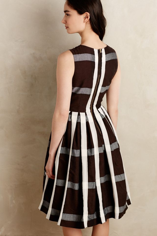 Pleated Plaid Dress #2