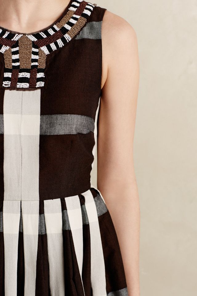 Pleated Plaid Dress #3