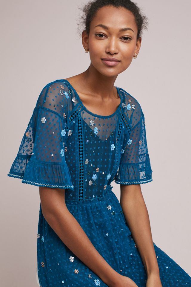 Embroidered Overlay Jumpsuit #1