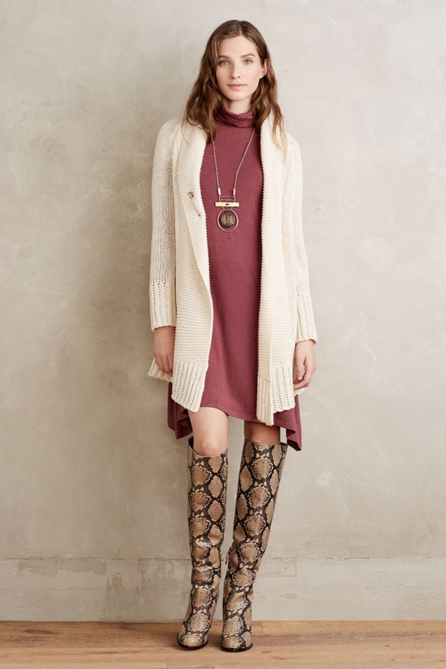 Turtleneck Swing Dress #2