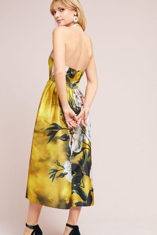 Taffeta Halter Dress #2