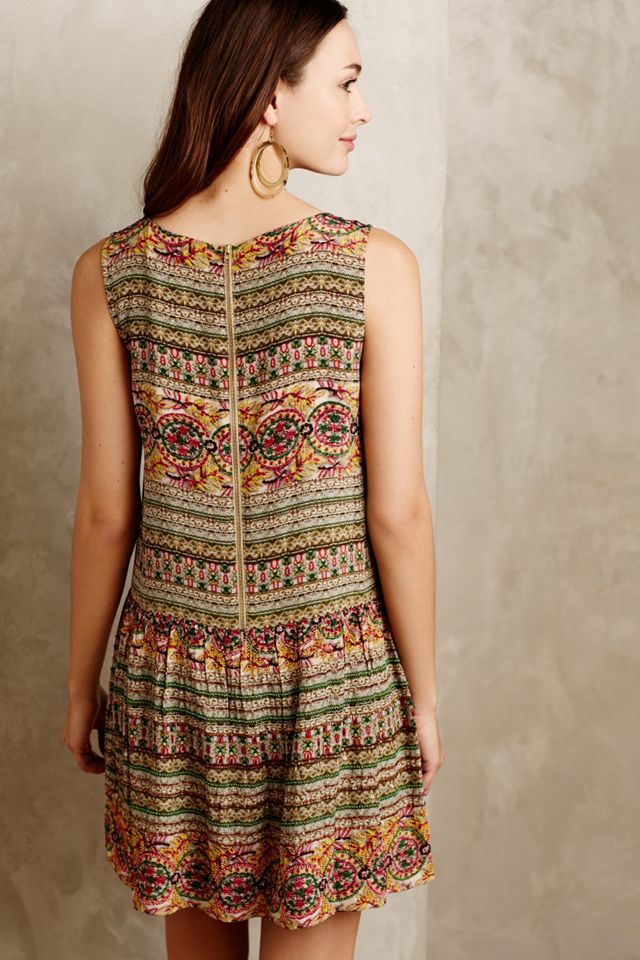 Embellished Drop-Waist Dress #1