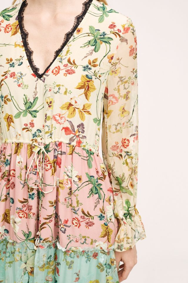 Wild Rose Silk Dress #2