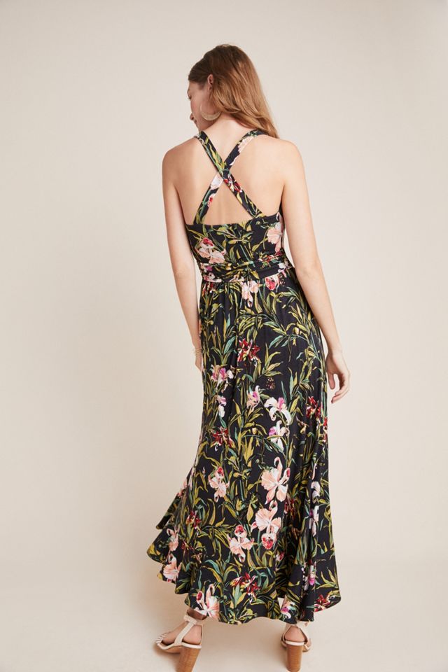 Maeve Gabriela Ruffled Maxi Dress #2