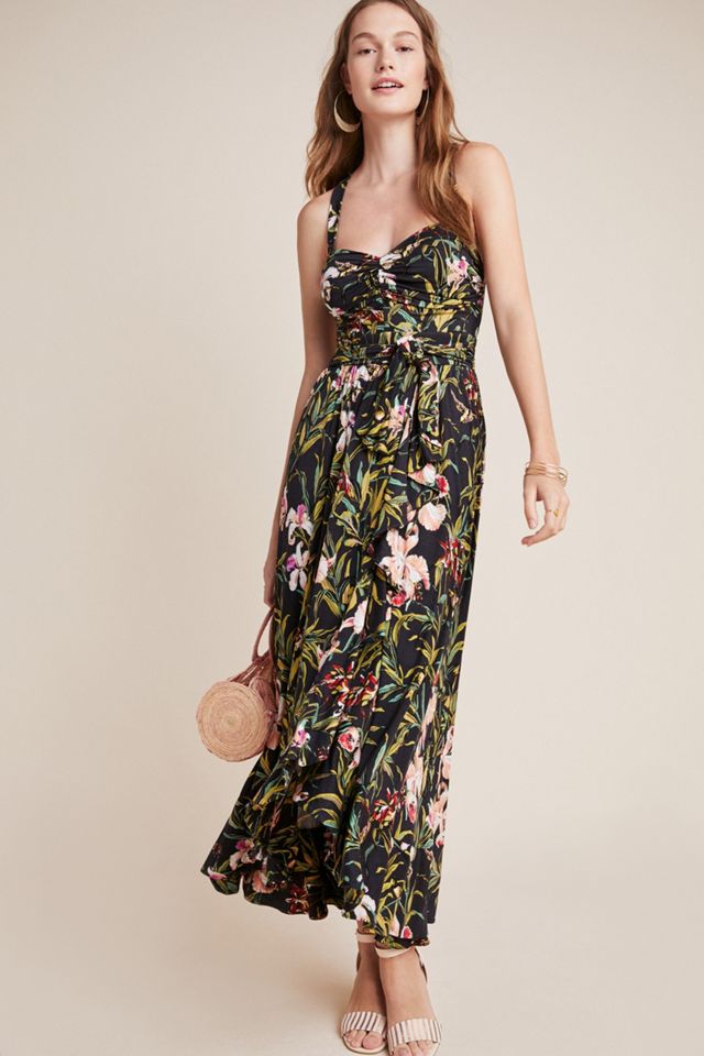 Maeve Gabriela Ruffled Maxi Dress #1