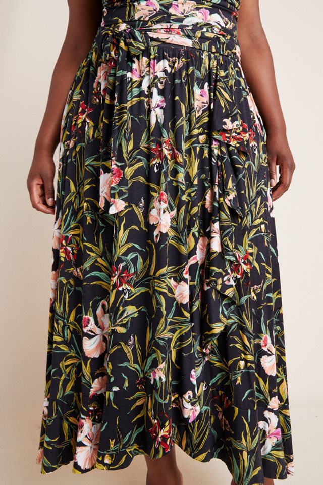 Maeve Gabriela Ruffled Maxi Dress #6