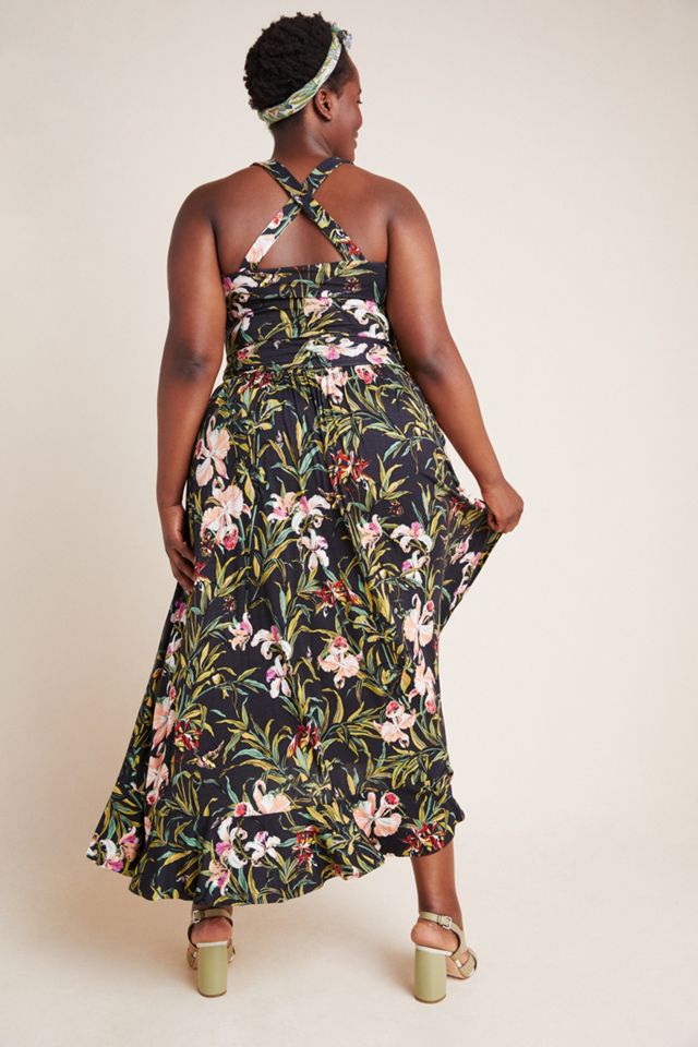 Maeve Gabriela Ruffled Maxi Dress #7