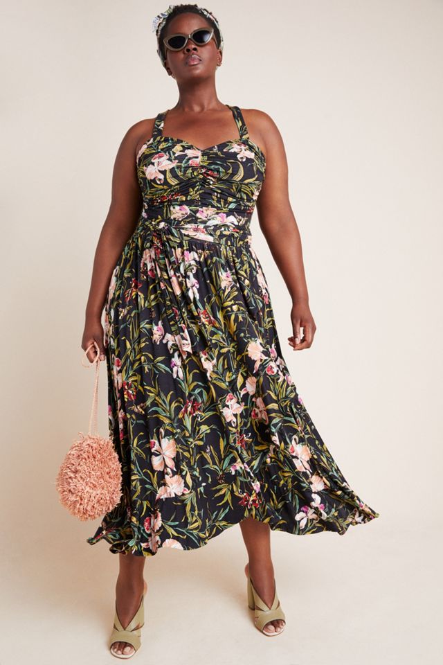 Maeve Gabriela Ruffled Maxi Dress #5
