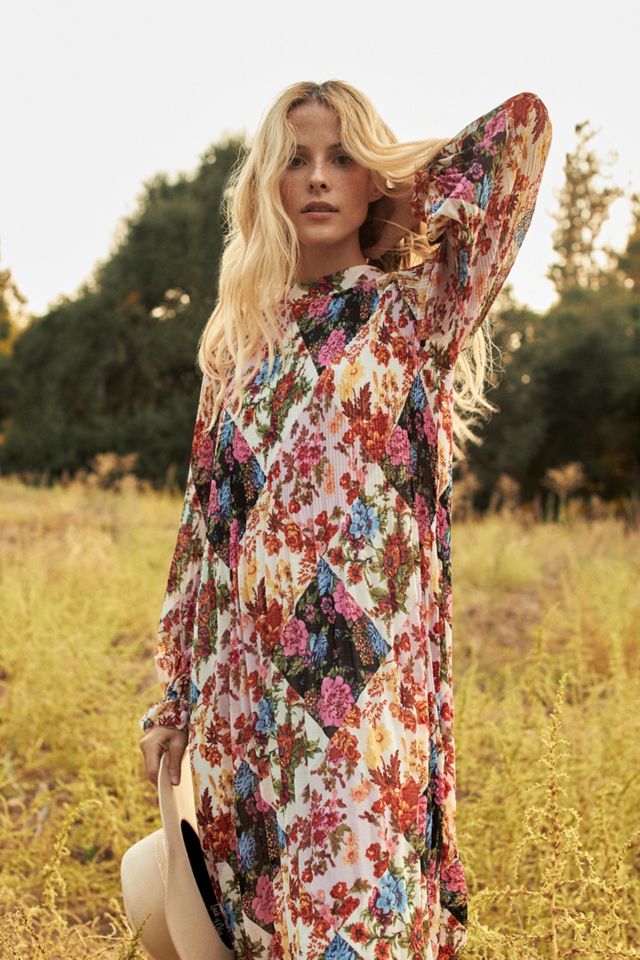 Maeve Shara Pleated Midi Dress #2