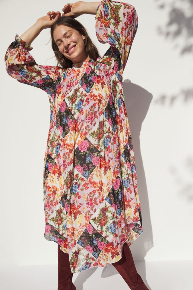Maeve Shara Pleated Midi Dress #4