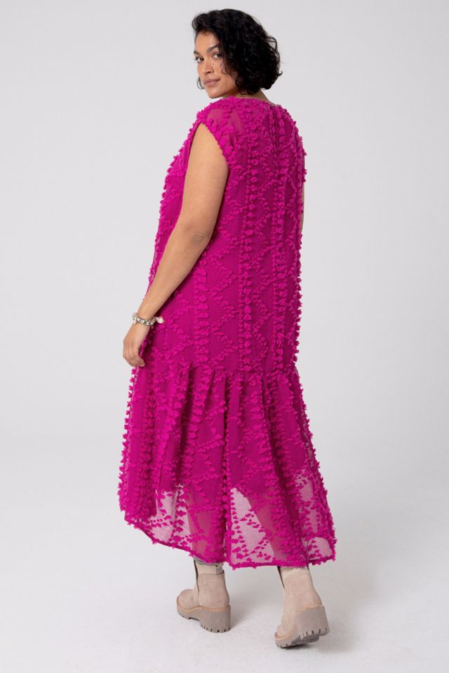 Blythe Textured Maxi Dress #5