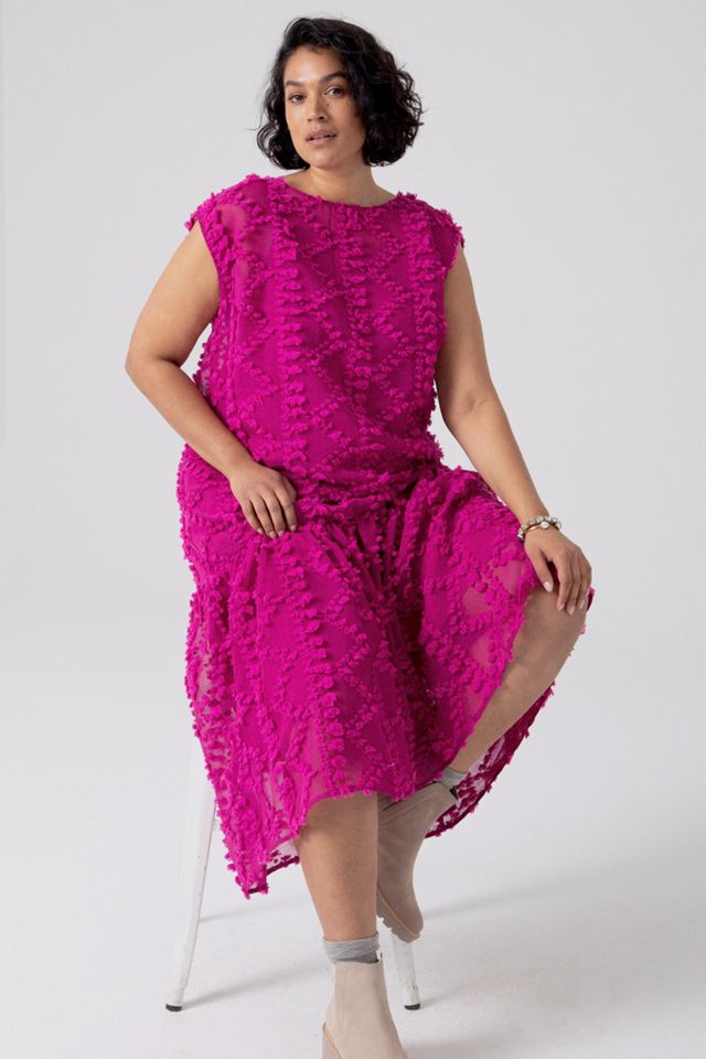 Blythe Textured Maxi Dress #6