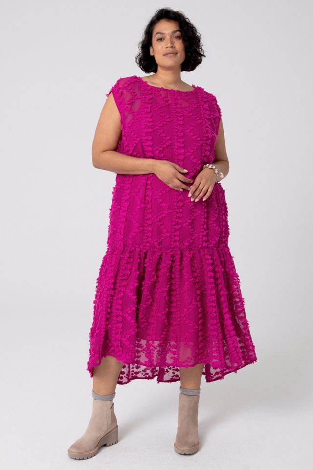 Blythe Textured Maxi Dress #4