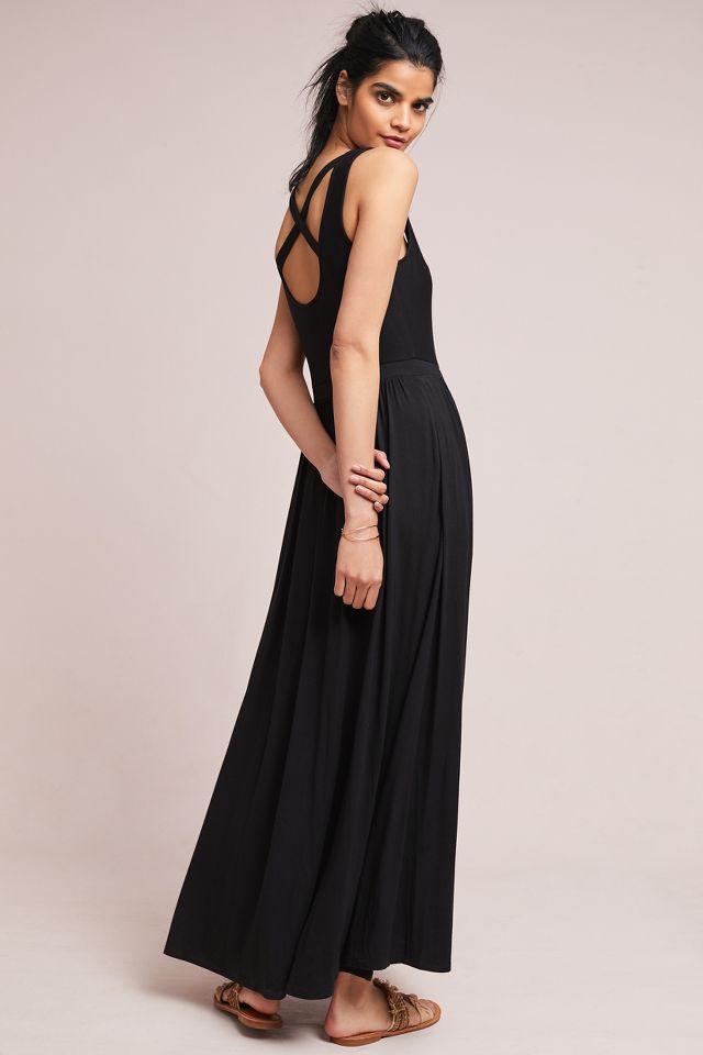 Cross Back Maxi Dress