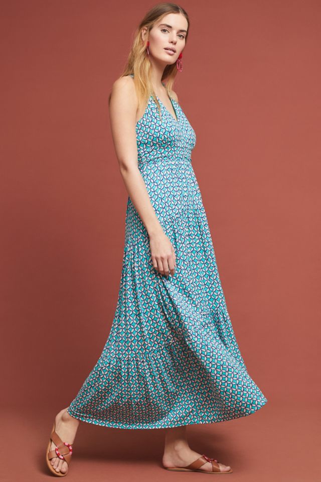 Mabel Halter Maxi Dress