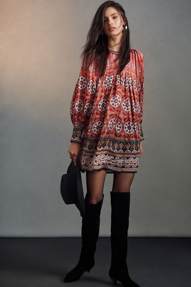 Anthropologie boho outlet dress