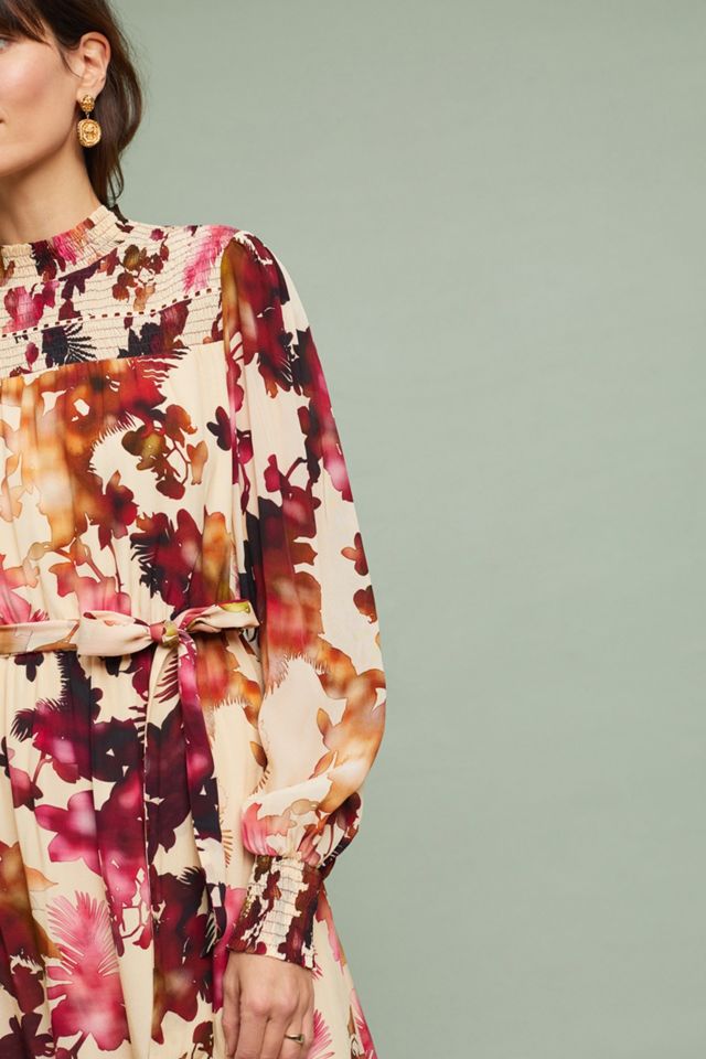 Watercolor Hibiscus Dress #2