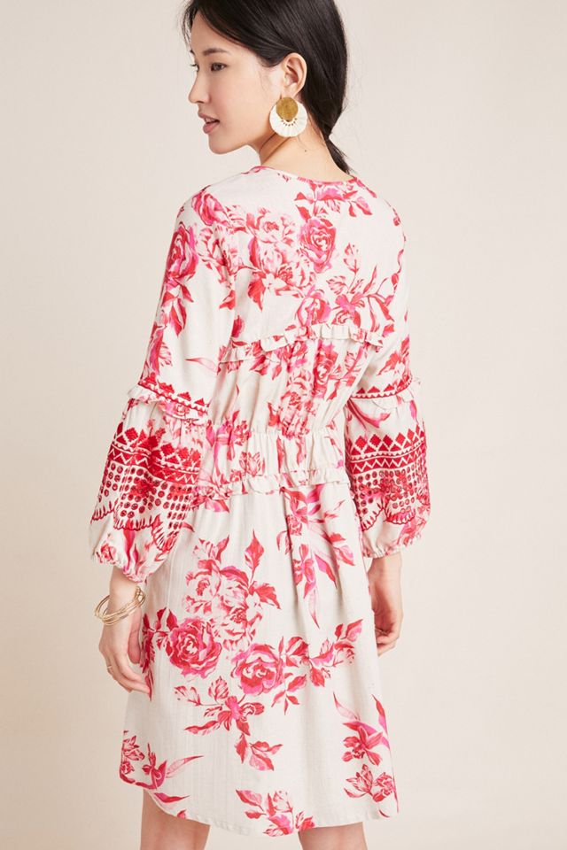 Thomasine Embroidered Floral Tunic #1
