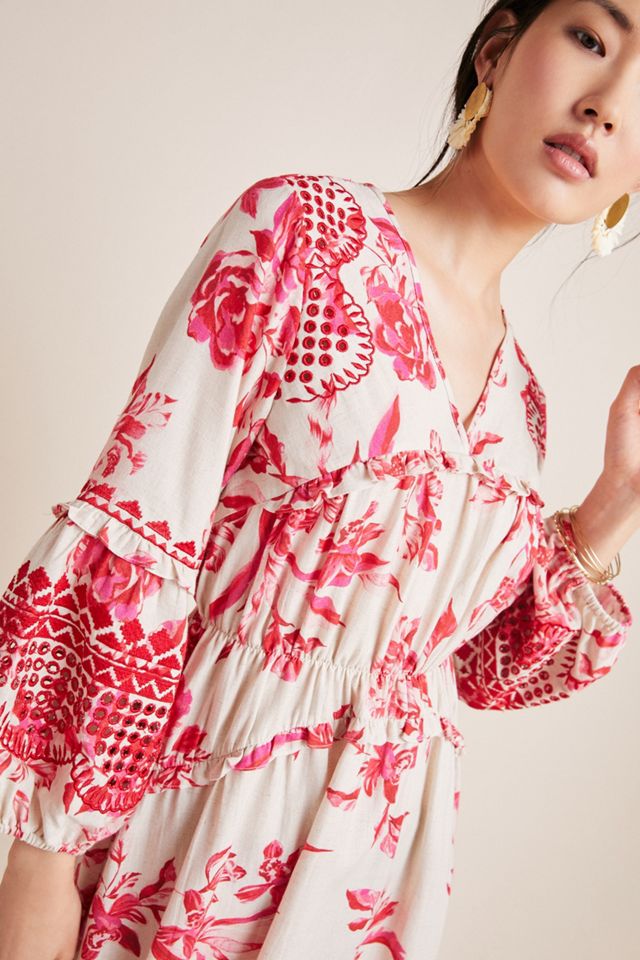 Thomasine Embroidered Floral Tunic #2