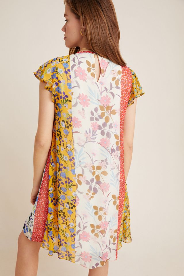 Taylor Pintucked Mini Dress #1