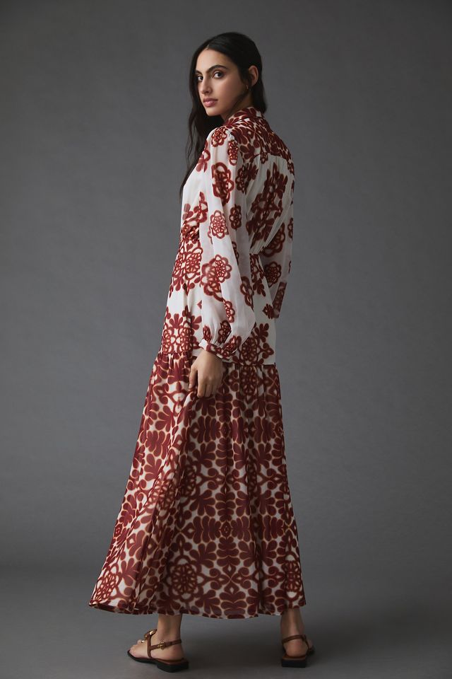 vineet bahl printed halter dress Vineet Bahl + Printed Halter Dress
