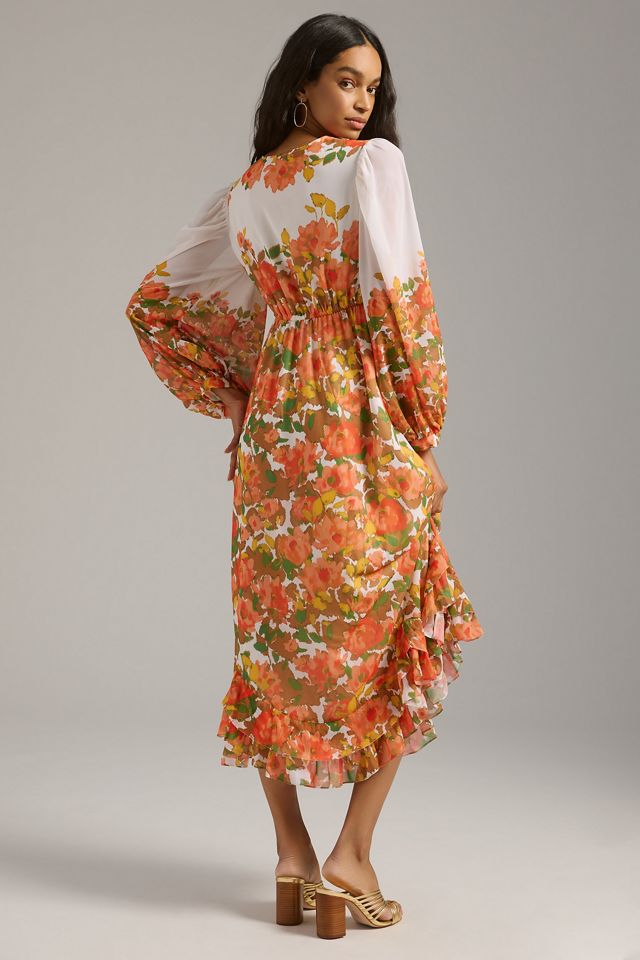 Vineet Bahl Long-Sleeve Dress #2