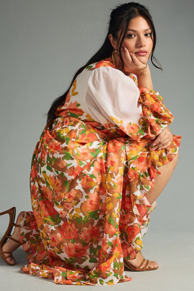 Vineet Bahl Long-Sleeve Dress #5