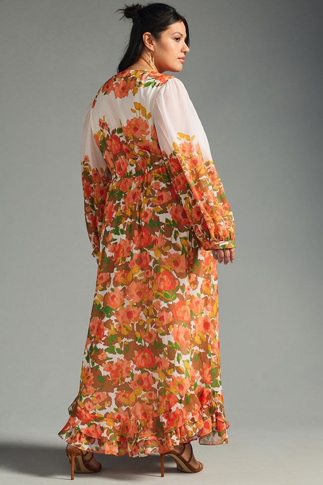 Vineet Bahl Long-Sleeve Dress #6