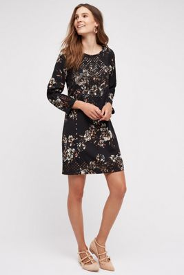 Midnight Blossom Dress