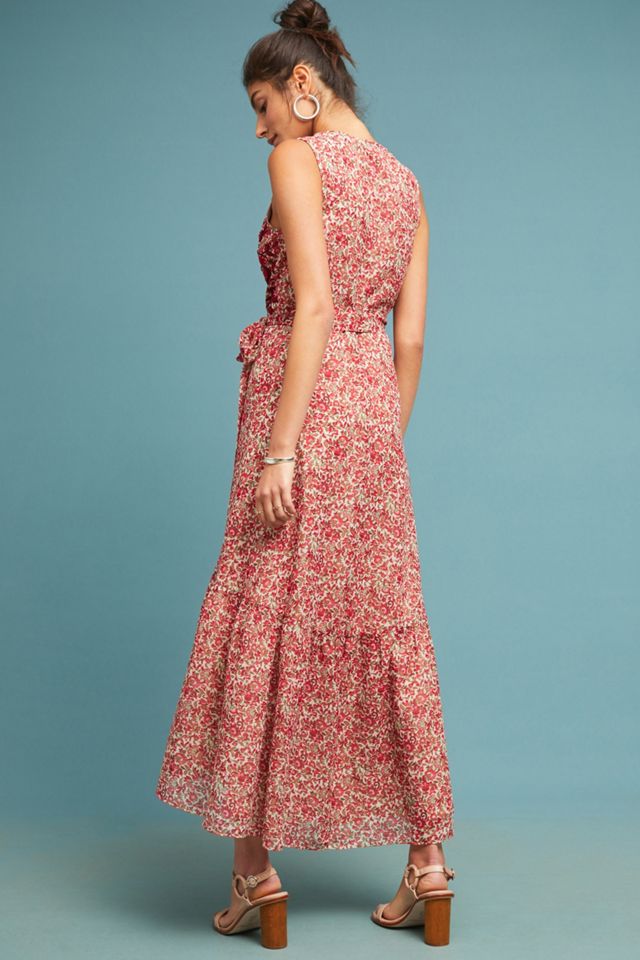 Beaded Wrap Dress #1