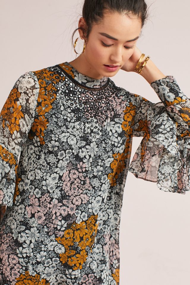 Fluttered Tunic Dress #1